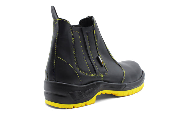 BOTA - YK0101 NEGRO / AMARILLO