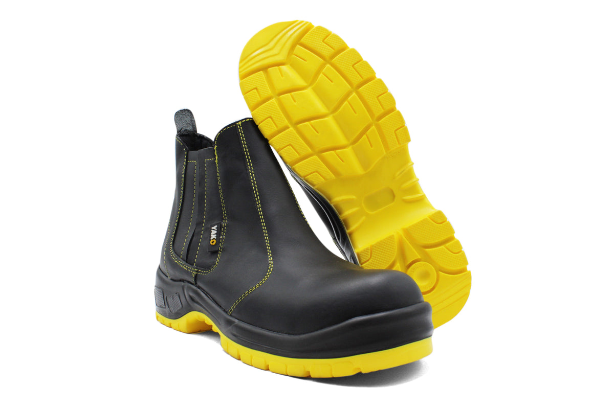 BOTA - YK0101 NEGRO / AMARILLO